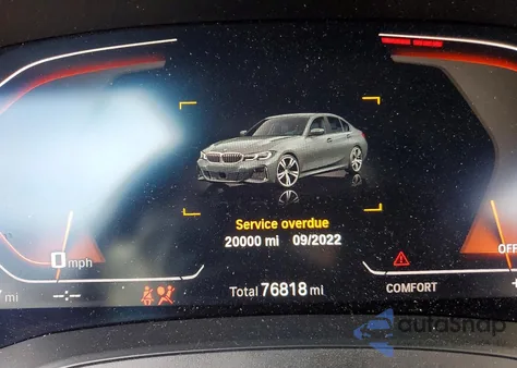 2020 BMW M340Xi z USA, uszkodzony, nr VIN WBA5U9C04LA379252